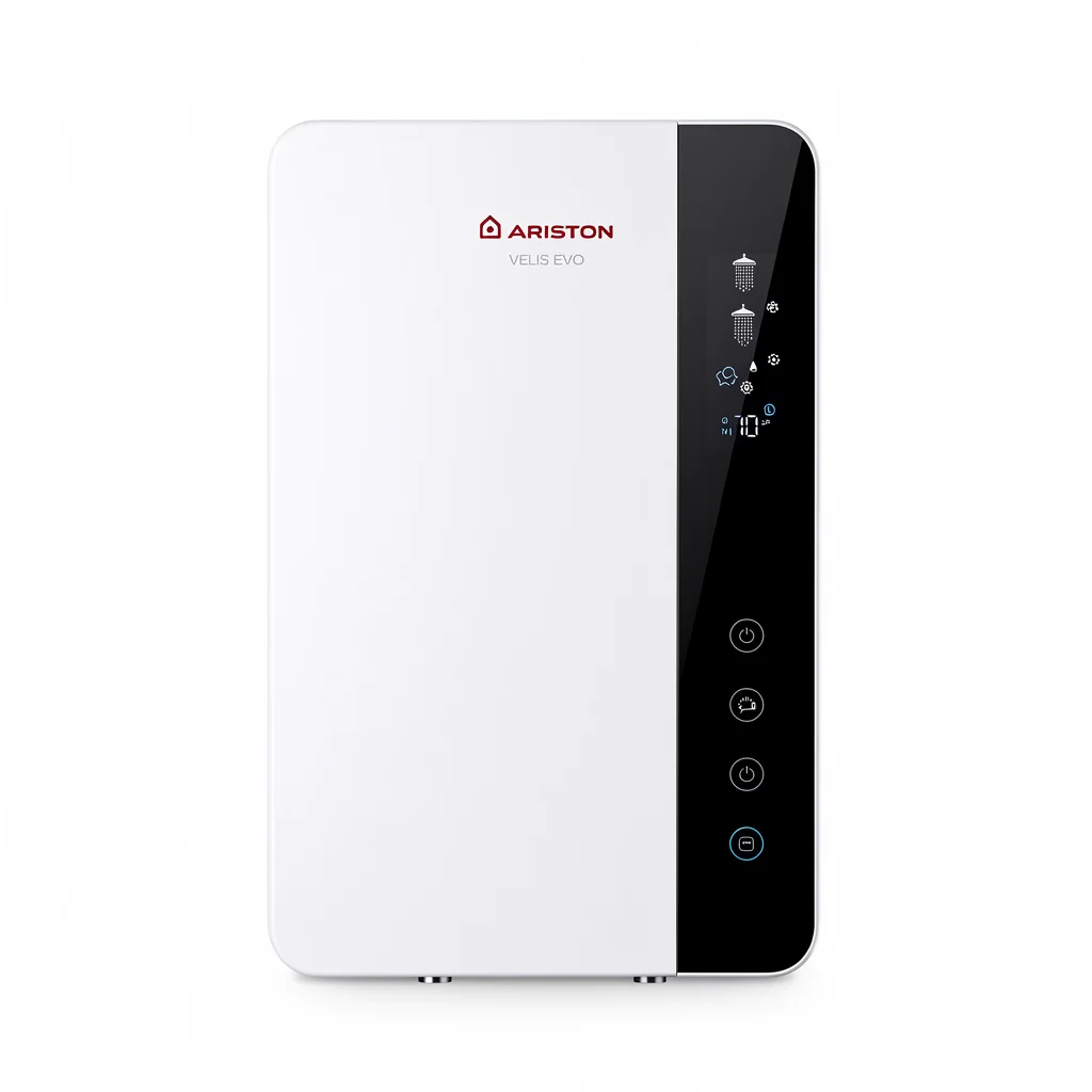 ARISTON Chauffe-eau plat Velis Evo Dry Wifi 80L, double cuve, connecté, classe B