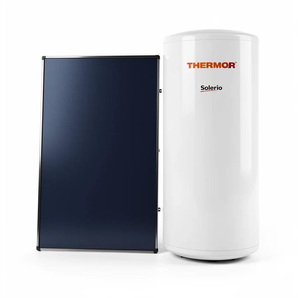 ATLANTIC Chauffe-eau solaire Solerio Optimum 300L, 4 m², CESI, classe A