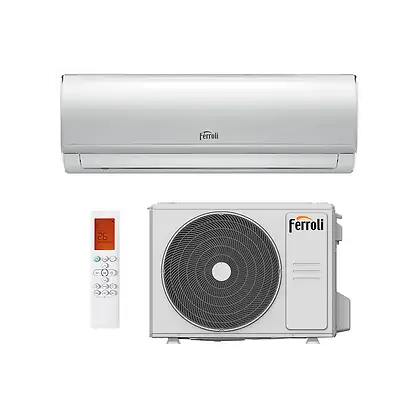 Climatiseur split 1x1 - FERROLI GIADA S 18 Wi-Fi, Fonction Inverter, Blanc