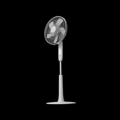 Ventilateur sur pied - Cecotec EnergySilence 1010 Extreme Connected, 6 vitesses, 60W, Control remoto, Blanc