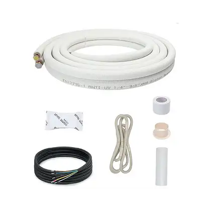 Support de climatiseur - Kit Tubo preaislado 3 SANNOVER, blanco