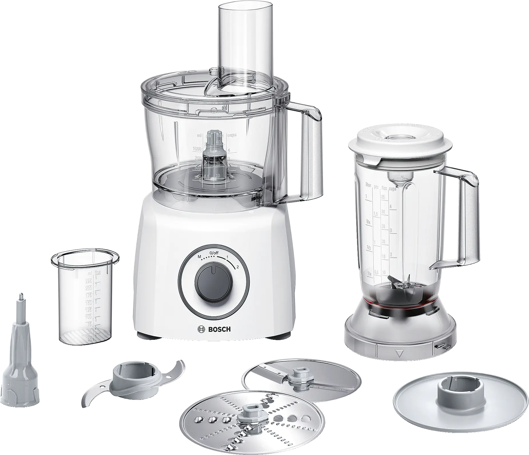 BOSCH Robot multifonction Bol 2,3 litres 30 fonctions - MCM3200W
