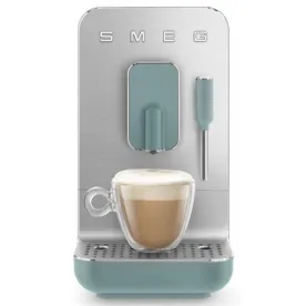 SMEG Robot Café Vert Emeraude Mat 19 Bars Intuitive + Buse vapeur - BCC12EGMEU