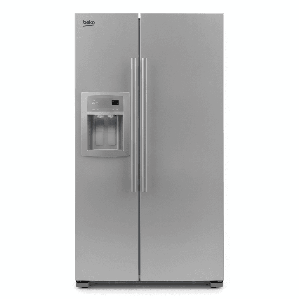 Réfrigérateur américain Beko GN163241DXBN – 576 L, NeoFrost, distributeur d'eau, Metal brosse