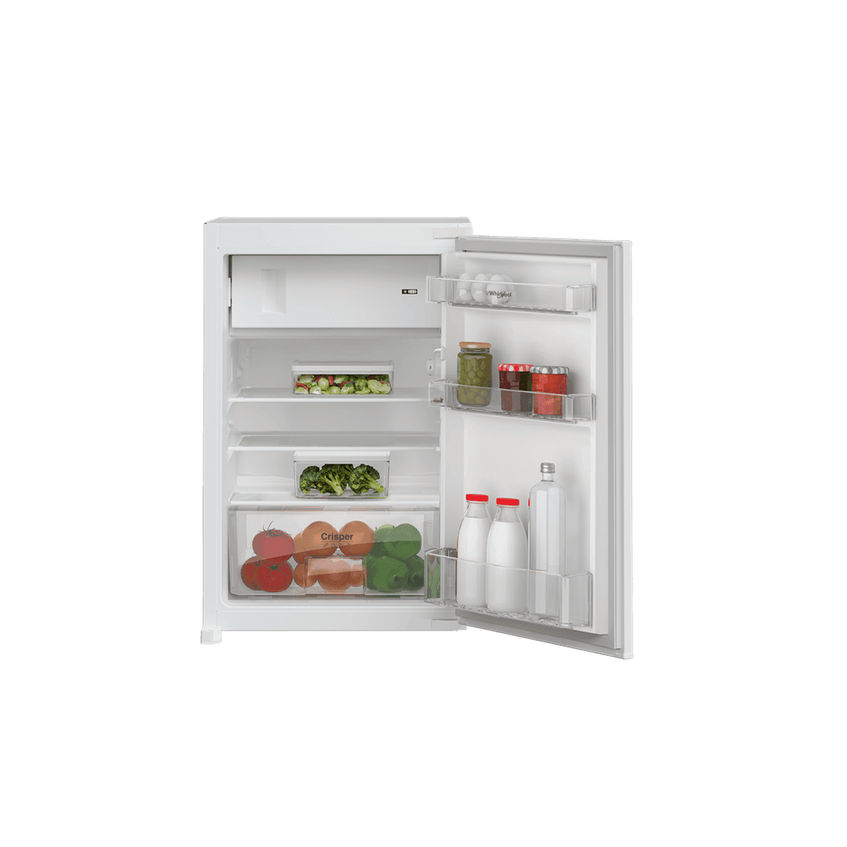 WHIRLPOOL Réfrigérateur 1 porte intégrable 110 litres - WHSS2131B4